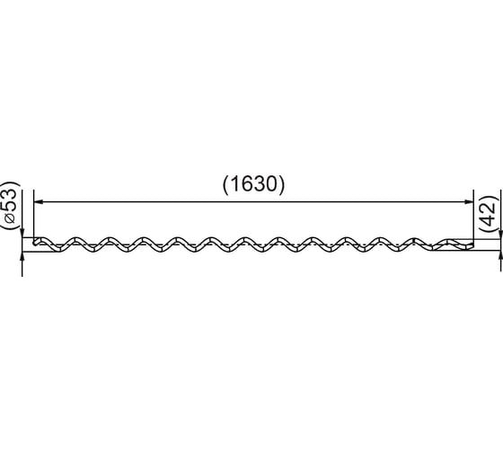 Виброгаситель спиральный ЭНЕРВИК /ENSTO CO28R 1650 мм, ø14.33-19.30 мм, (1 шт.) CO28R-1