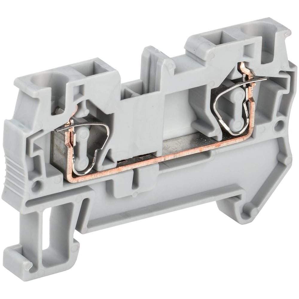 Пружинная клемма IEK КПИ 2в-4 41А серая YZN11-004-K03 - выгодная цена ...