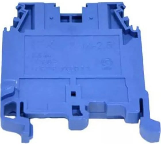 Винтовая клемма IEK КВИ-2,5мм2 синяя YZN30-002-K07