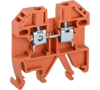 Винтовая клемма IEK КВИ-2,5мм2 оранжевая YZN30-002-K09