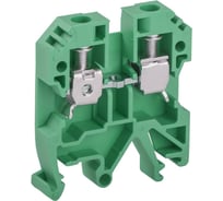 Винтовая клемма IEK КВИ-6мм2 зеленая YZN30-006-K06