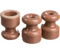 Изолятор Retrika керамический ретро бронзовый, 50 шт RI-02204