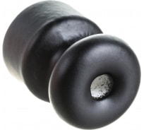 Изолятор ретро Retrika керамический черный 50 шт RI-02208