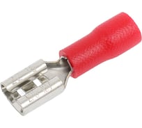Клемма ножевая изолированная Pro Legend F-типа (гнездо) 1.25-187 мм, красная PL2873