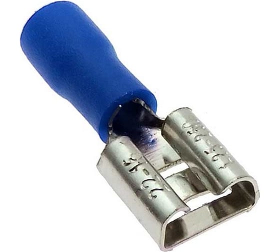 Клемма ножевая изолированная Pro Legend F-типа (гнездо) 1.25-250 мм, синяя PL2876 1
