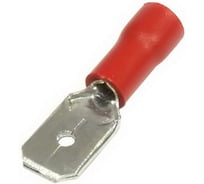 Клемма ножевая изолированная Pro Legend M-типа (вилка) 1.25-250 мм, красная PL2889