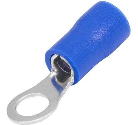 Наконечник кольцевой изолированный Pro Legend 2-4, 27 А, 16-14 AWG, синий, латунь луженая PL2975