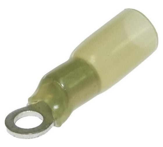 Наконечник кольцевой изолированный Pro Legend 5.5-4 HST, 19 А, 12-10 AWG, желтый, латунь луженая PL2963 1