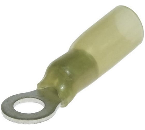Наконечник кольцевой изолированный Pro Legend 5.5-5 HST, 19 А, 12-10 AWG, желтый, латунь луженая PL2964