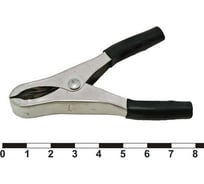 Зажим-крокодил Pro Legend под пайку/обжим, 18.5 мм, 15 А, черный PL2852