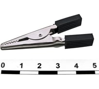 Зажим-крокодил Pro Legend под пайку/обжим, 10 мм, 5 А, черный PL2991