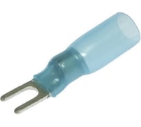 Наконечник кабельный вилочный изолированный Pro Legend 2-3 HST, 27 А, 16-14 AWG, синий, латунь луженая PL2933