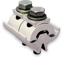 Зажим соединительный плашечный ЭНЕРВИК /ENSTO SL37.27R 2 болта М8, Al/Cu 10-95 мм² и Al/Cu 10-95 мм² (1 шт.) SL37.27R-1