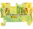Клемма защитного провода CONTA 2.5 кв.мм, PUSH-IN CPT 2.5-PE 00-00008669 3
