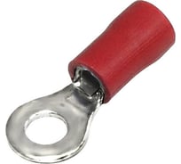 Наконечник кольцевой изолированный Pro Legend 2-4, 27 А, 16-14 AWG, красный, латунь луженая PL2970