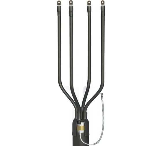 Муфта ЗЭТАРУС 4 КВНТп-1 70-120 с наконечниками ZKabel ka50010113 1