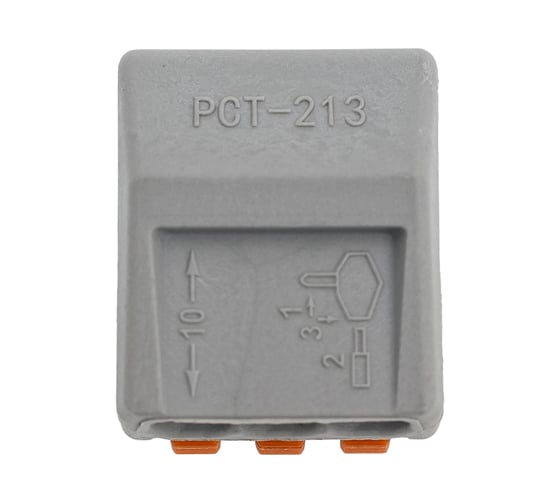 Клеммы для проводов CONTA 3 контакта, 10 шт. PCT-213