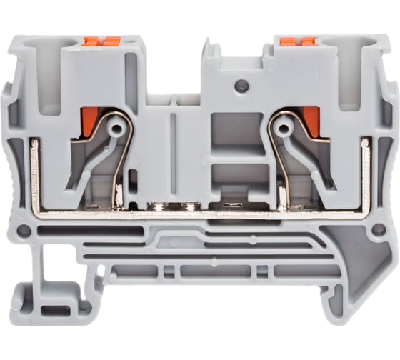 Клемма проходная CONTA CPT 6 GRAY, 6 кв.мм, PUSH-IN CPT-6 Grey 1
