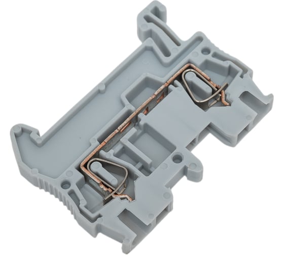Клемма проходная CONTA CST 2.5 GRAY, с пружинным зажимом, 2.5 кв.мм CST 2.5 Grey 00-00008670