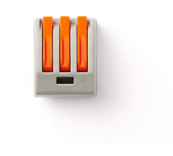 Универсальная 3-х проводная клемма ELECTROVOLT 222-413 20 шт/упаковка EV-B222-413_20