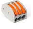 Универсальная 3-х проводная клемма ELECTROVOLT 222-413 20 шт/упаковка EV-B222-413_20 3