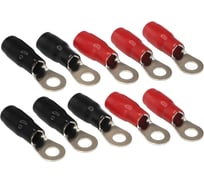 Клеммы кольцевые AURA 4,2мм, вход 4AWG/20мм2, (10 шт). ACN-R204/10