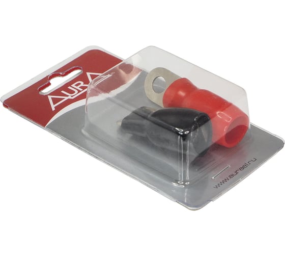 Клеммы кольцевые AURA 8,5мм, вход 2AWG/35мм2, (2 шт). ACN-R358