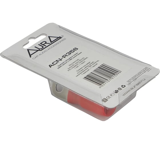 Клеммы кольцевые AURA 8,5мм, вход 2AWG/35мм2, (2 шт). ACN-R358