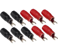 Клеммы "вилка" AURA 4,2мм, вход 4AWG/20мм2, (10 шт). ACN-S204/10