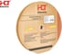 Термоусаживаемая трубка HLT ТТУ 20/10 желто-зеленая (100 м/ролл) 084-06-08 2