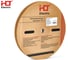 Термоусаживаемая трубка HLT ТТУ 20/10 черная (100 м/ролл) 084-05-68 2