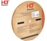 Термоусаживаемая трубка HLT ТТУ 12/6, черная, 100 м/ролл 084-05-66 2