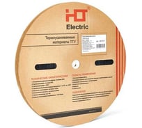 Термоусаживаемая трубка HLT ТТУ 16/8 черная (100 м/ролл) 084-05-67