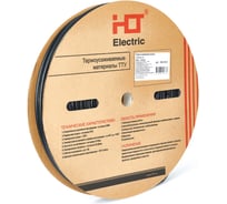 Термоусаживаемая трубка HLT ТТУ 6/3 черная (100 м/ролл) 084-05-63
