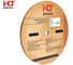 Термоусаживаемая трубка HLT ТТУ 8/4 черная (100 м/ролл) 084-05-64 2