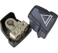 Клемма аккумуляторная AURA, 2x0/4Ga + 2x8Ga вход, плюсовая BTP-2028