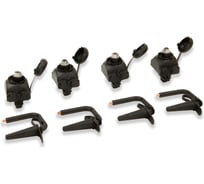 Комплект ЭНЕРВИК /ENSTO ST208R из 4х скоб ST208.1 и 4х зажимов SLIP22.1R (1 шт.) ST208.22R