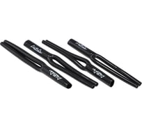 Кабельный ПВХ разветвитель AURA "штаны", 7мм., черный комплект 4 шт RCA-Y07B