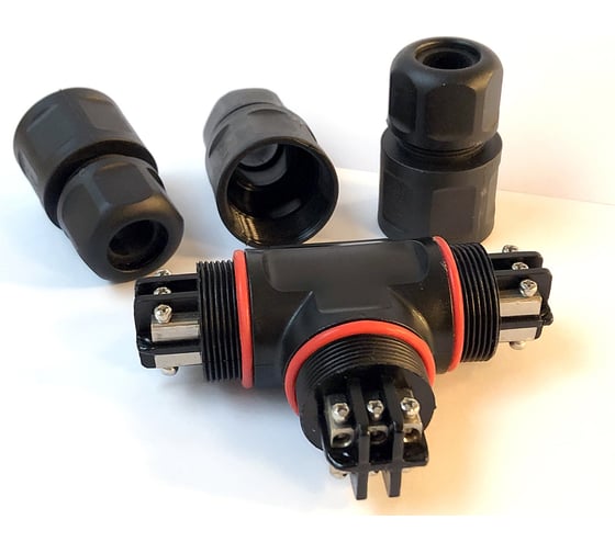 Водостойкий 6-полюсный разъем TTAF Elektronik 250V 20A IP68 WPT-0603M25