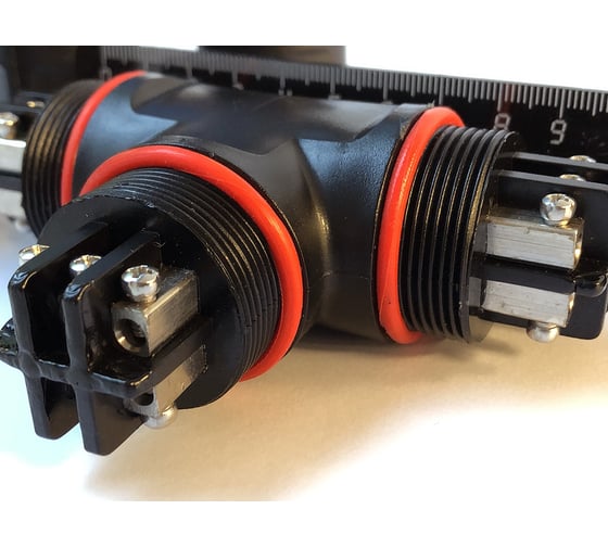 Водостойкий 6-полюсный разъем TTAF Elektronik 250V 20A IP68 WPT-0603M25