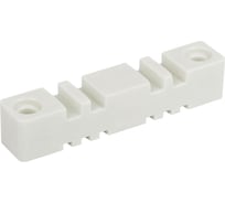 Изолятор шинный плоский ЭРА ИШП NO-224163 2P, для шин 5/10 мм, длина 180 мм Б0065694