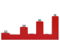 Изолятор ступенчатый шинный ЭРА NO-224159 ИСв430, М8, с болтами, 15кВ Б0065677