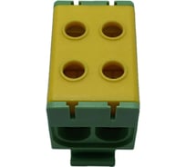 Клемма силовая вводная двойная APEX КСВ 16-50 желто-зеленая CB23111