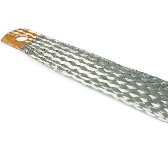 Шлейф заземления плоский луженый HLT ПЗ 35-300 M8 (4шт./уп) 081-37-023