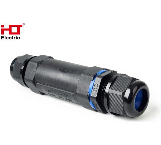 Кабельный коннектор I-образный HLT (клеммник 5PIN) IP68 (15шт./уп.) 083-07-002