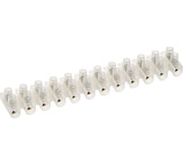 Зажим винтовой IEK ЗВИ-10 2,5-6мм2 (2шт/блистер) UZV3-010-06-2