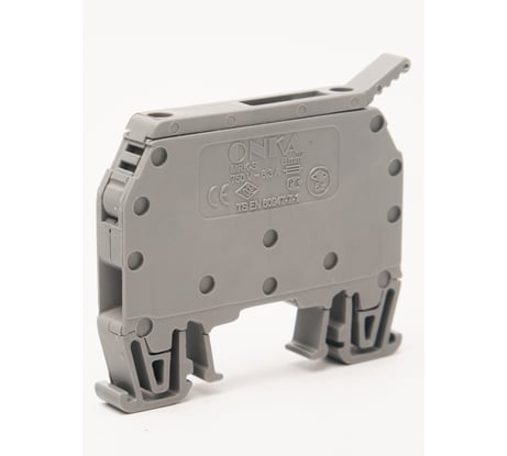 Клемма винтовая ONKA MRK-S 6, 6 кв мм, серый, для предохранителя 5x20 1010241