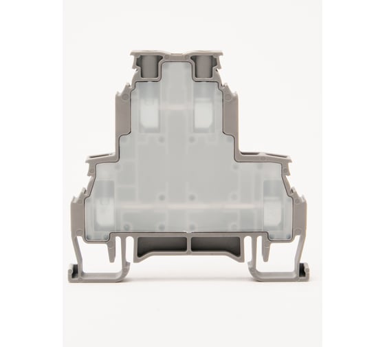 Клемма винтовая ONKA MRK-C 4, 4 кв мм, серый, два уровня 1010368