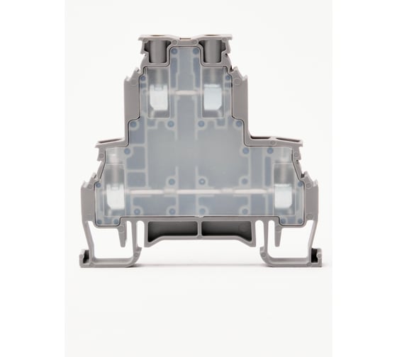 Клемма винтовая ONKA MRK-C 2,5, 2,5 кв мм, серый, два уровня 1010332