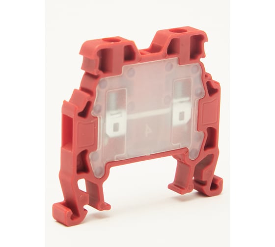 Клемма винтовая ONKA MRK 2,5S, 2,5 кв мм, красный 1010137